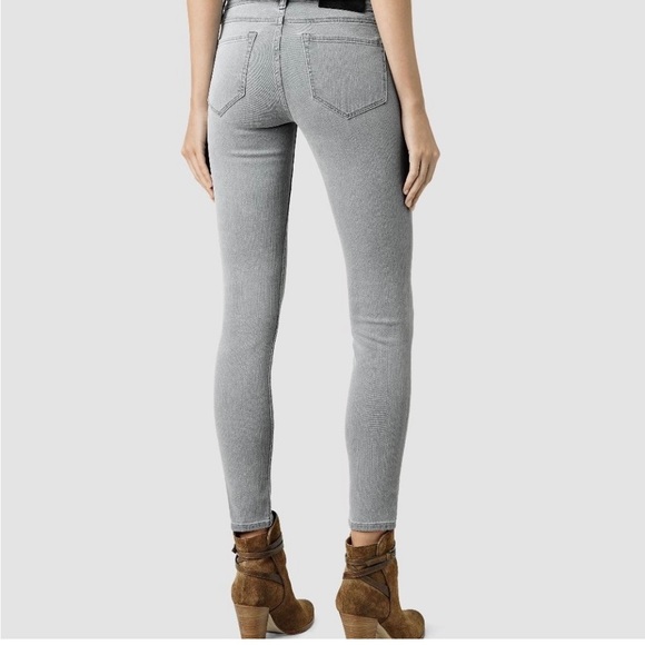All Saints Mast Skinny Jeans Size 26 - Picture 2 of 7